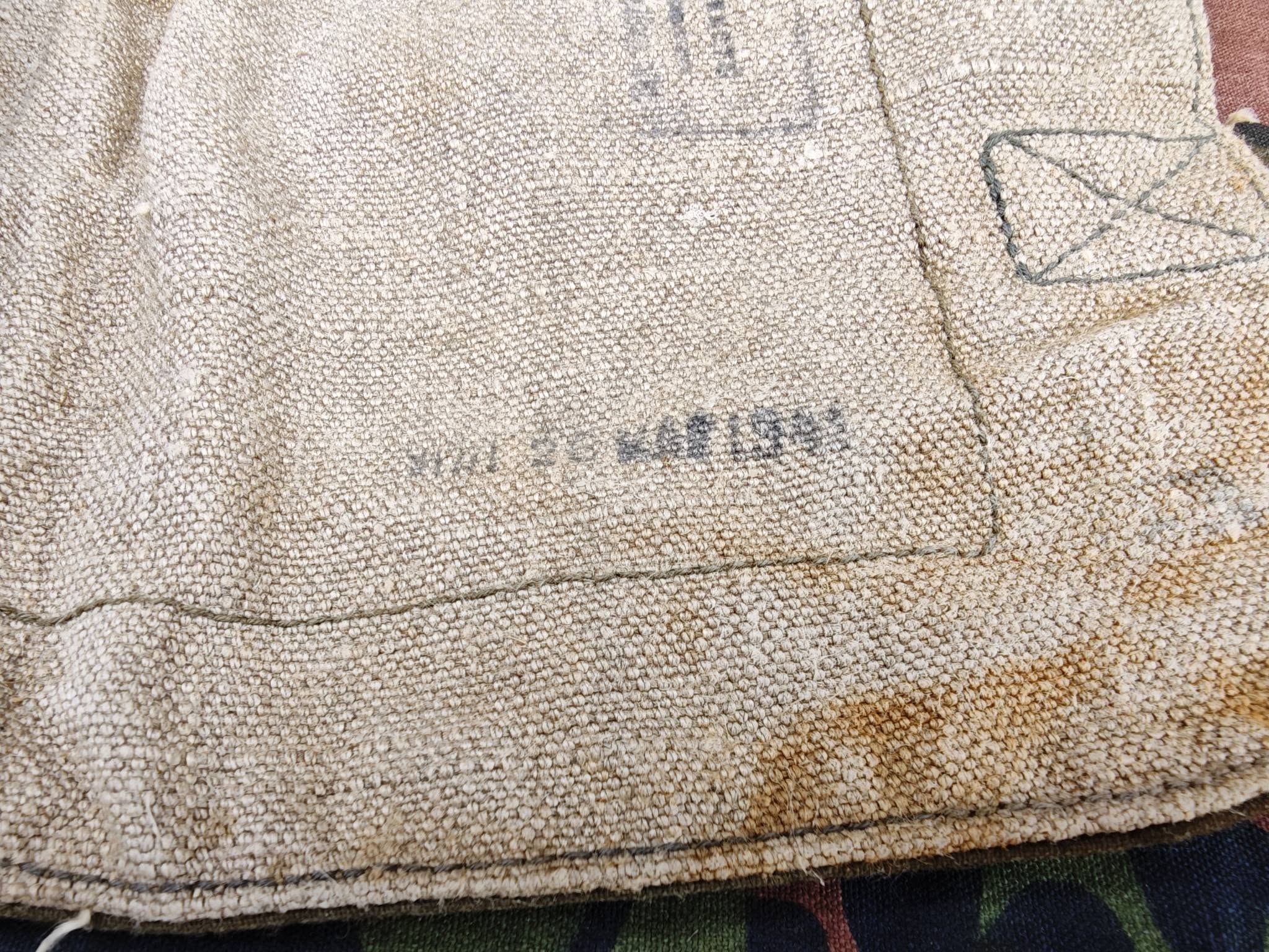 Original early WWII Soviet RKKA bread bag, dated 1941