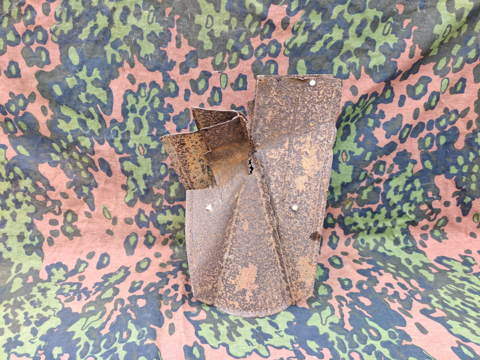 Original WWII German SD 70 aerial bomb tail fin assembly