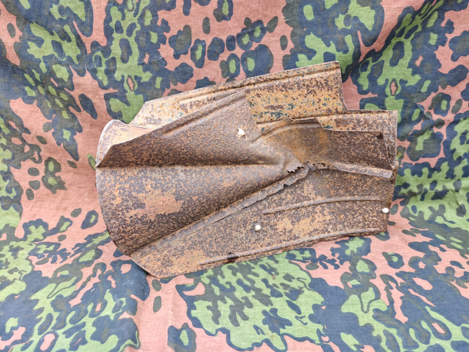Original WWII German SD 70 aerial bomb tail fin assembly