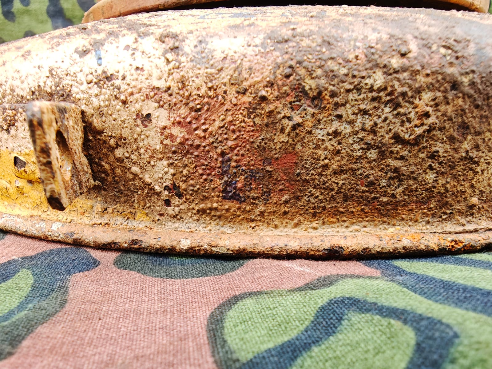 Original WWII German T.Mi.43 (Tellermine 43) anti-tank mine.