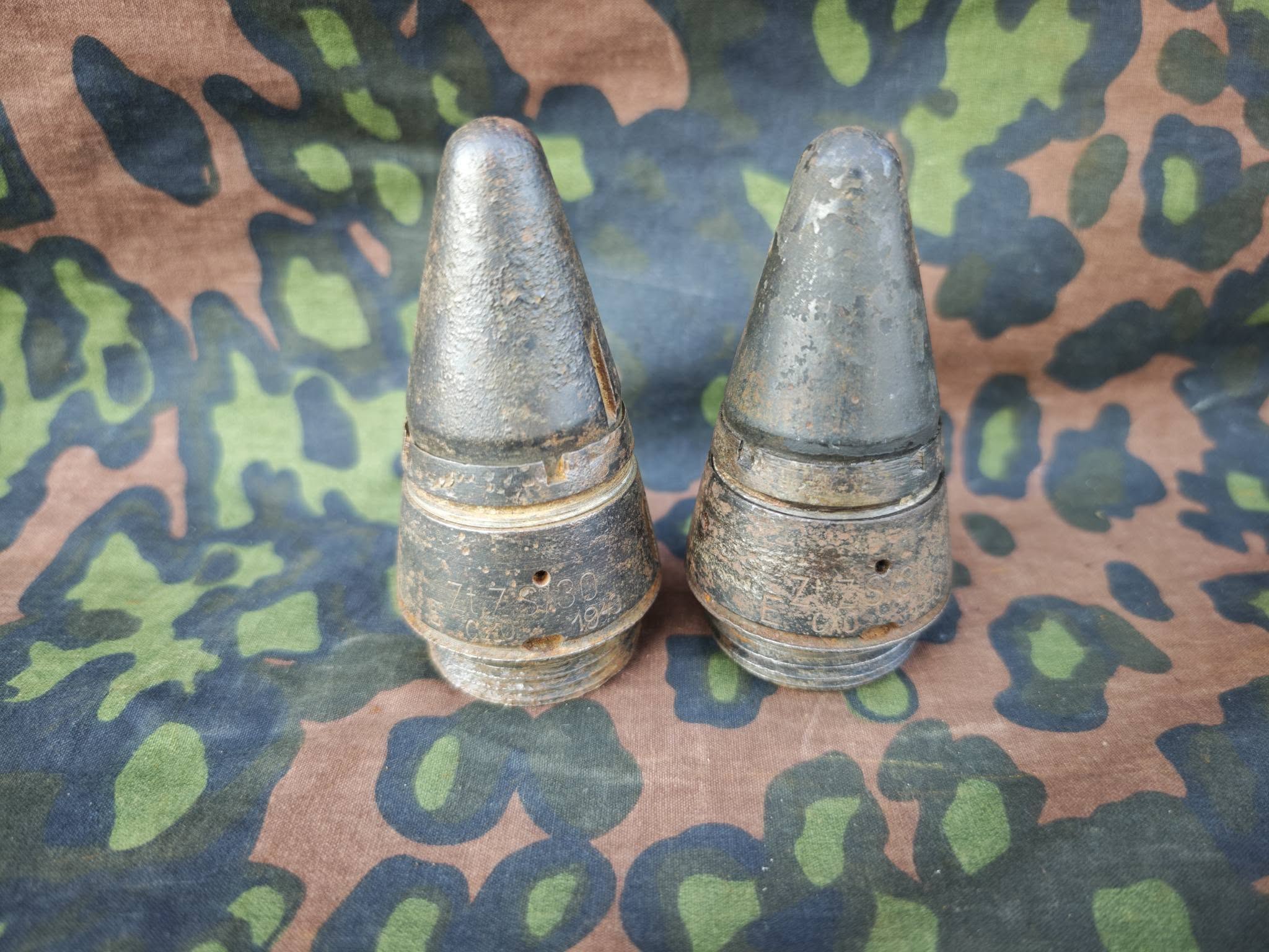 Original German Zt.Z.S/30 Time Fuzes – 1938 & 1943