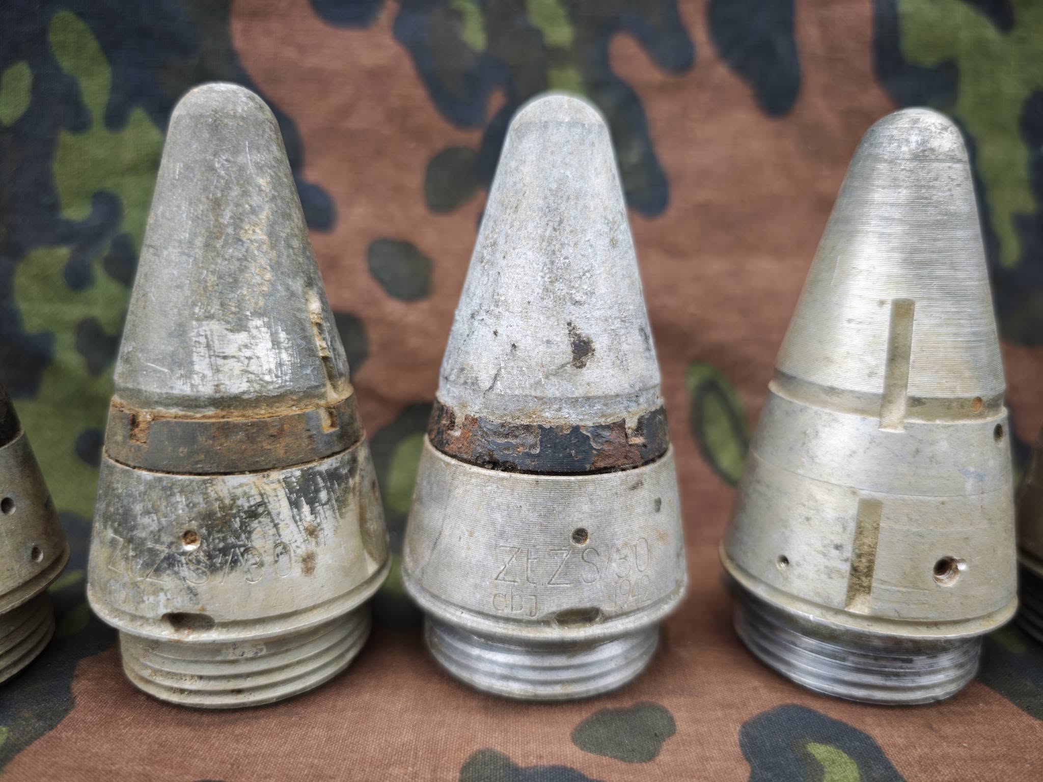 Original WWII German Zt.Z.S/30 Inert Fuze