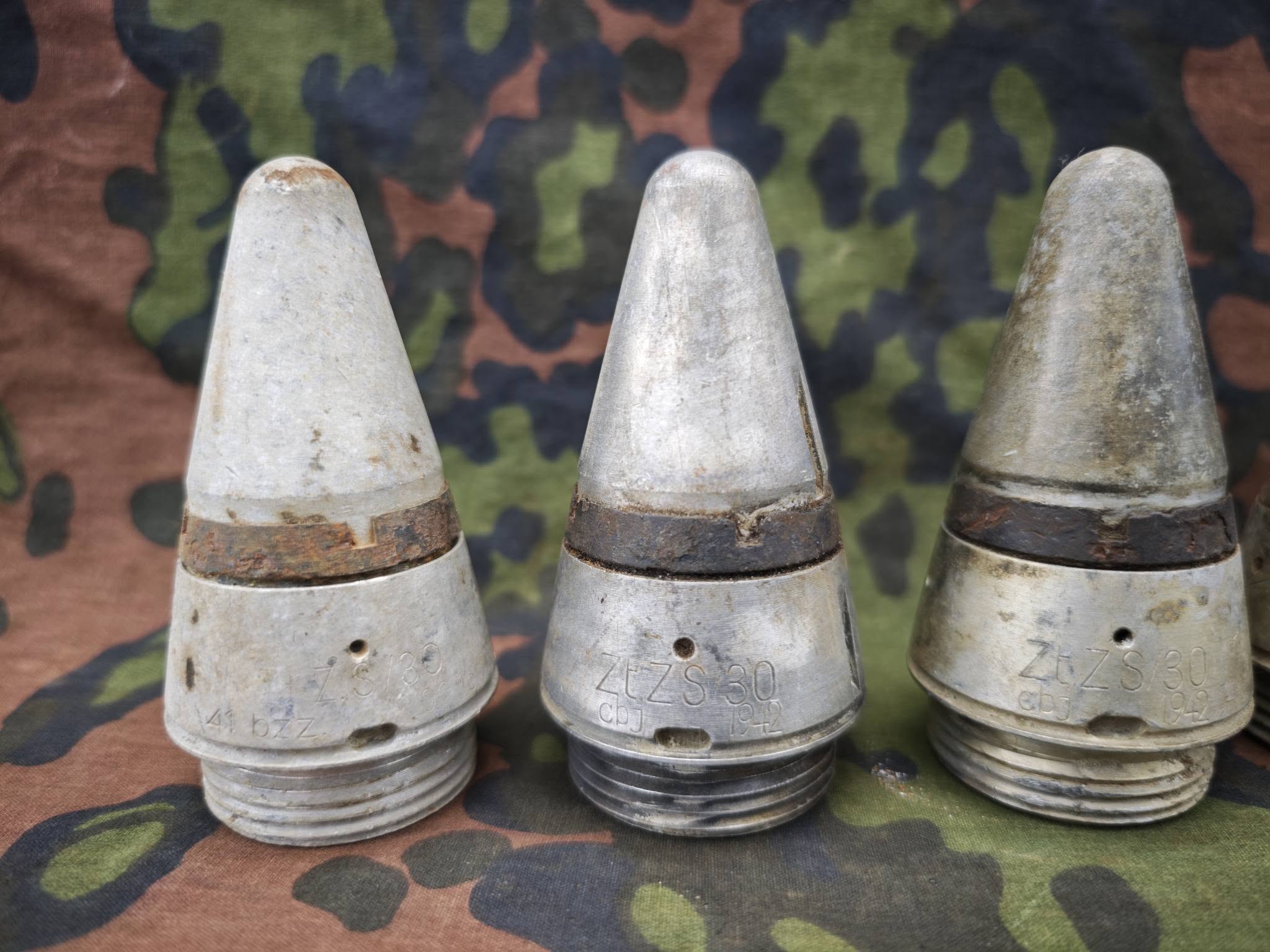 Original WWII German Zt.Z.S/30 Inert Fuze
