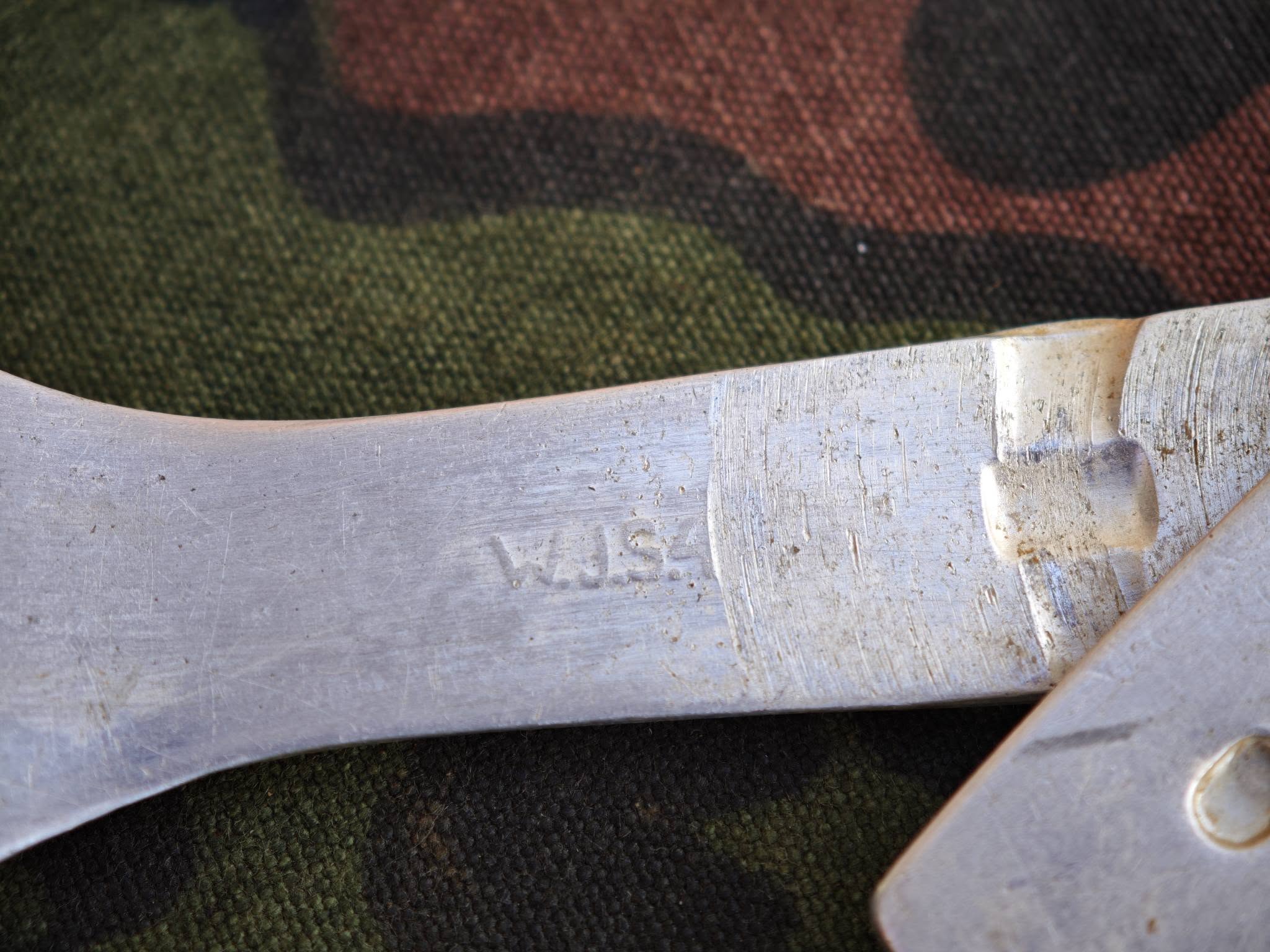 Original German WWII Folding Aluminium Cutlery Set