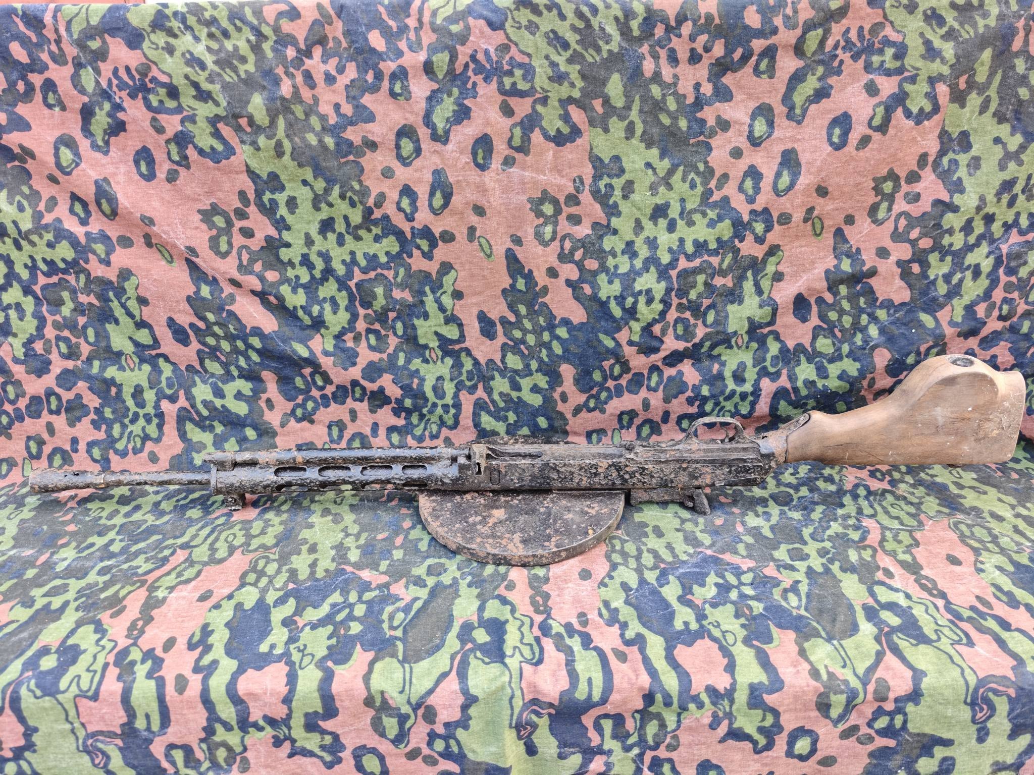 Soviet Degtyarev DP27 Light Machine Gun