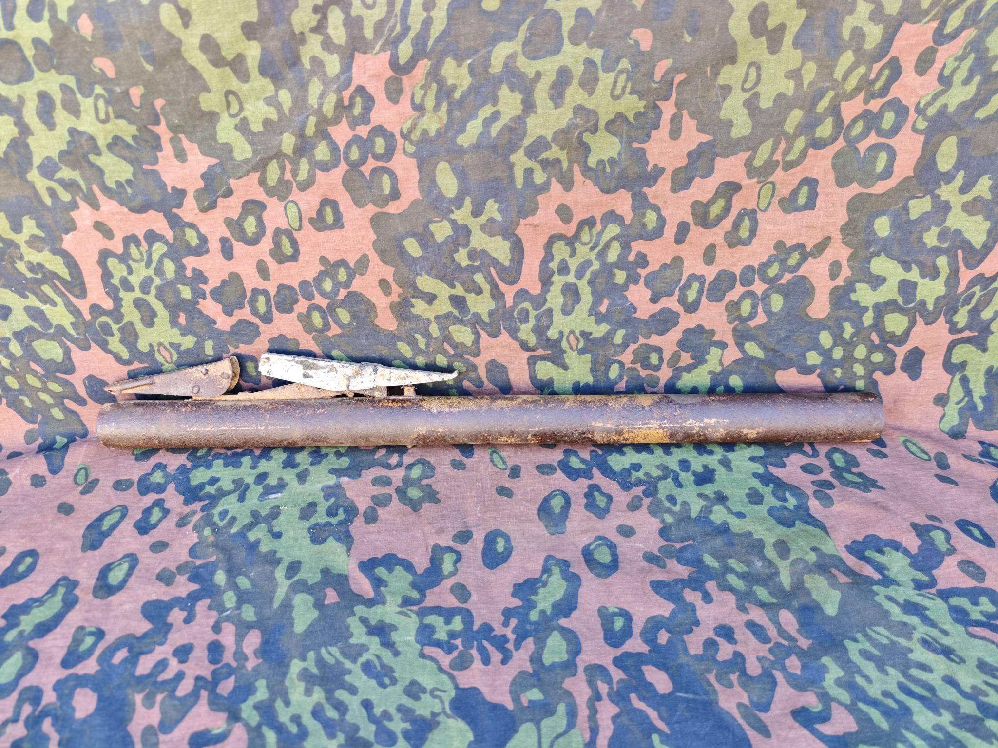Original WWII German Panzerfaust 60 launch tube relic.