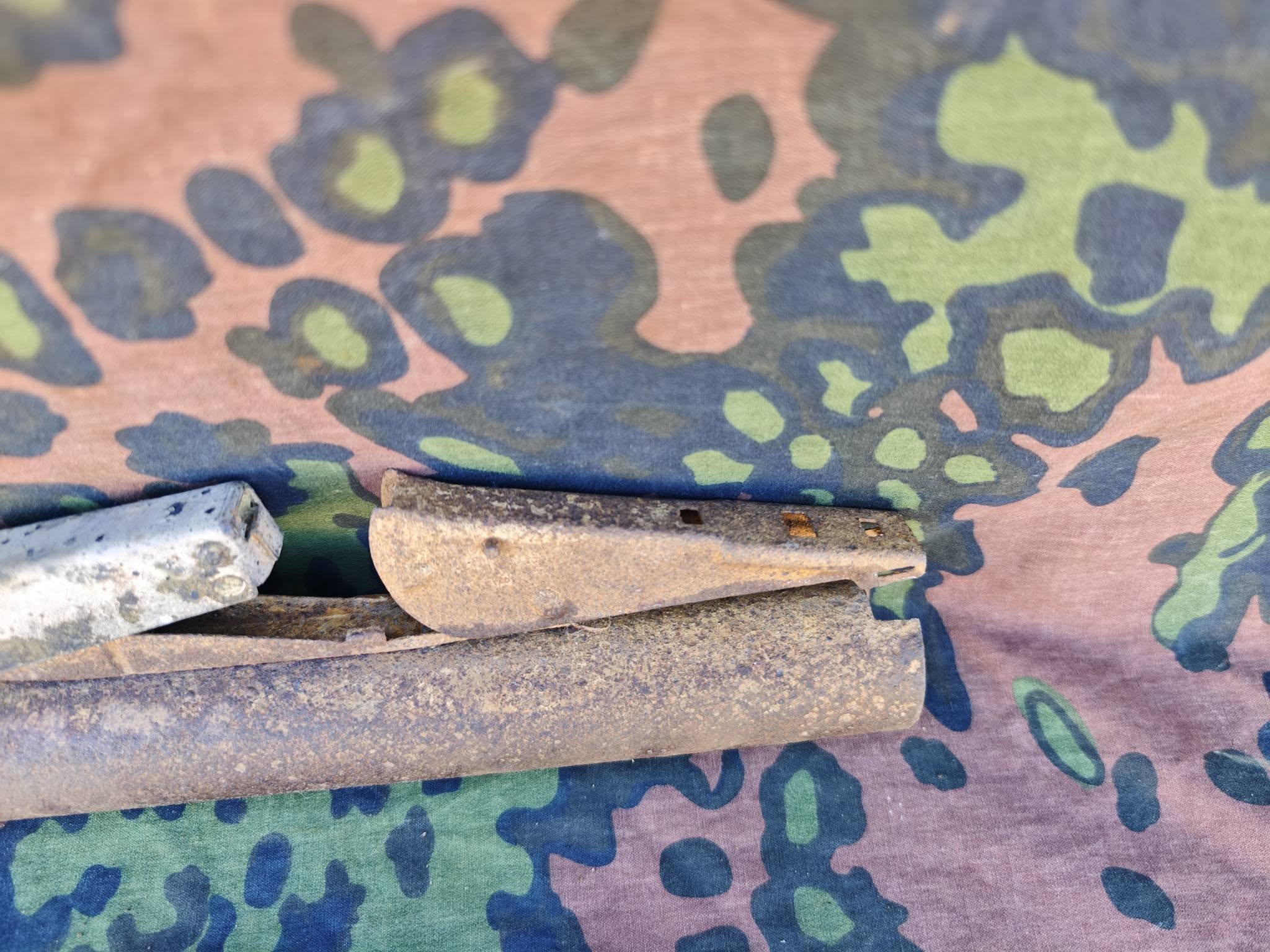 Original WWII German Panzerfaust 60 launch tube relic.