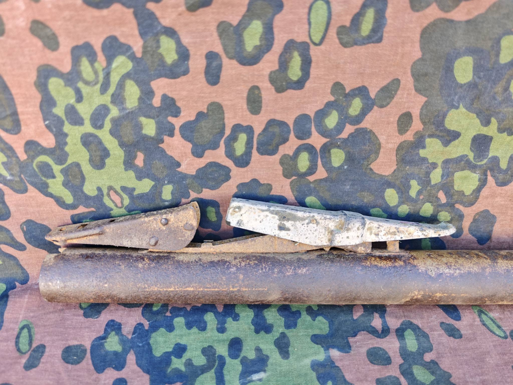 Original WWII German Panzerfaust 60 launch tube relic.