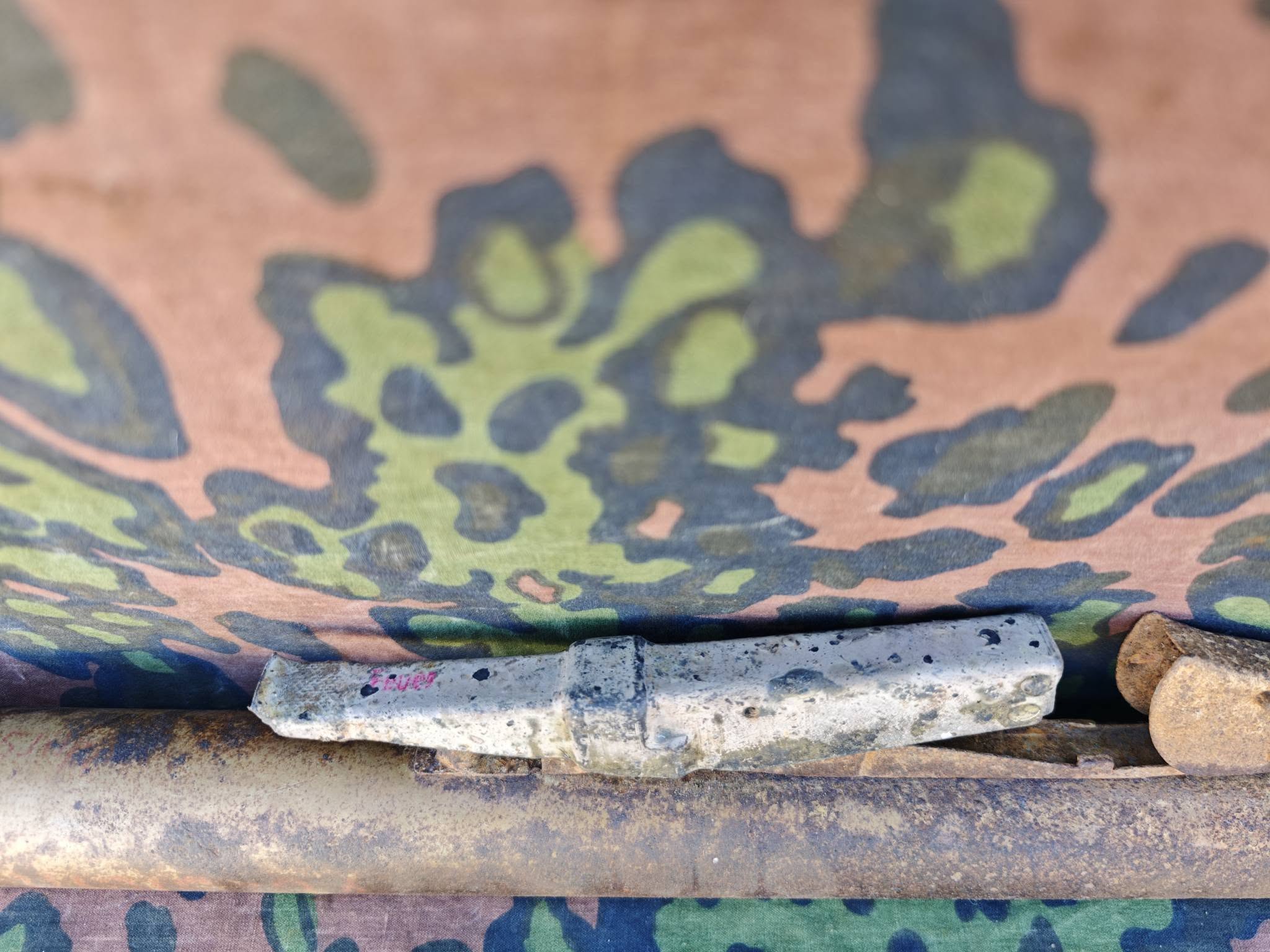 Original WWII German Panzerfaust 60 launch tube relic.
