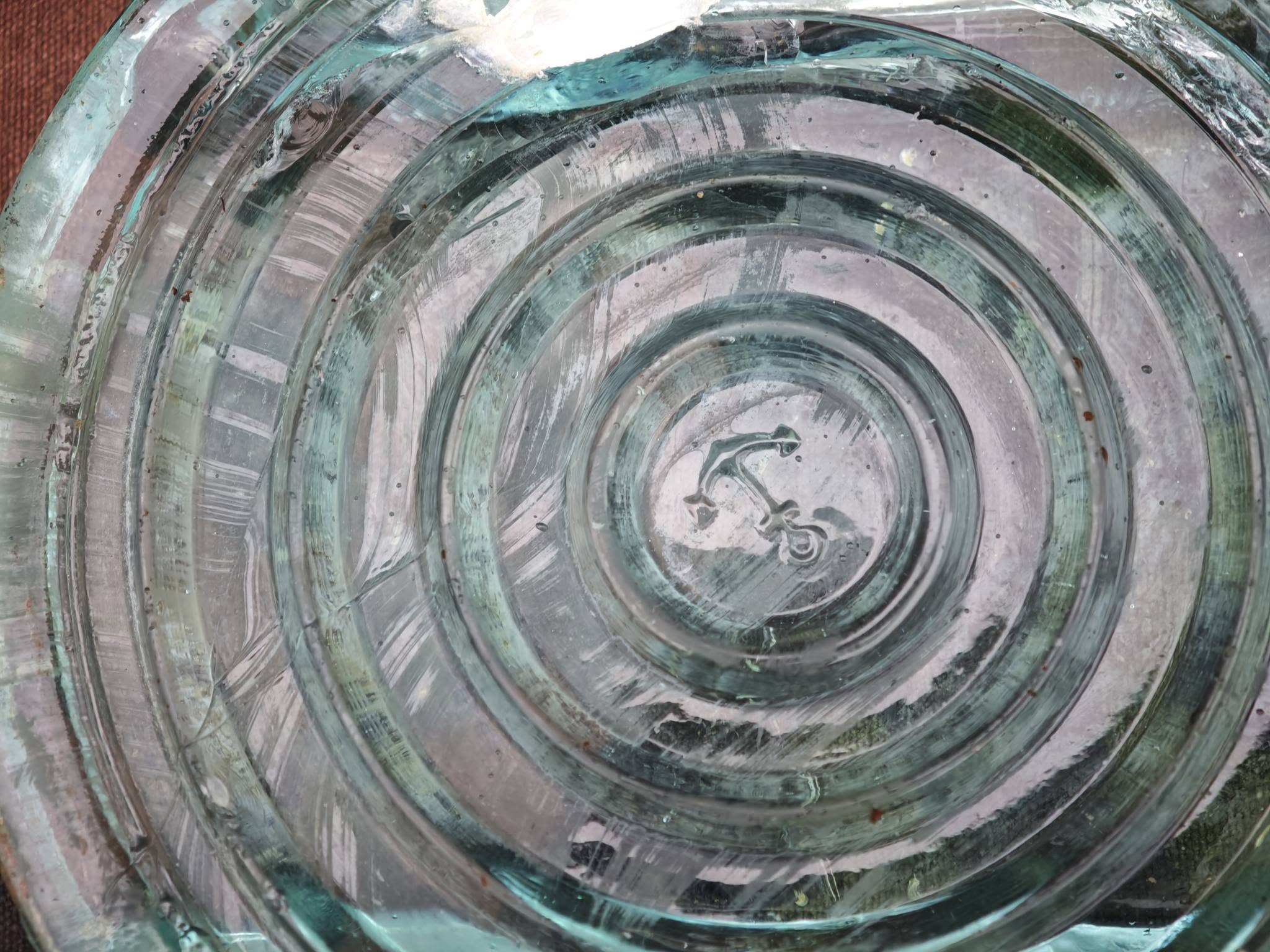 Original WWII German Glass 43 Lids
