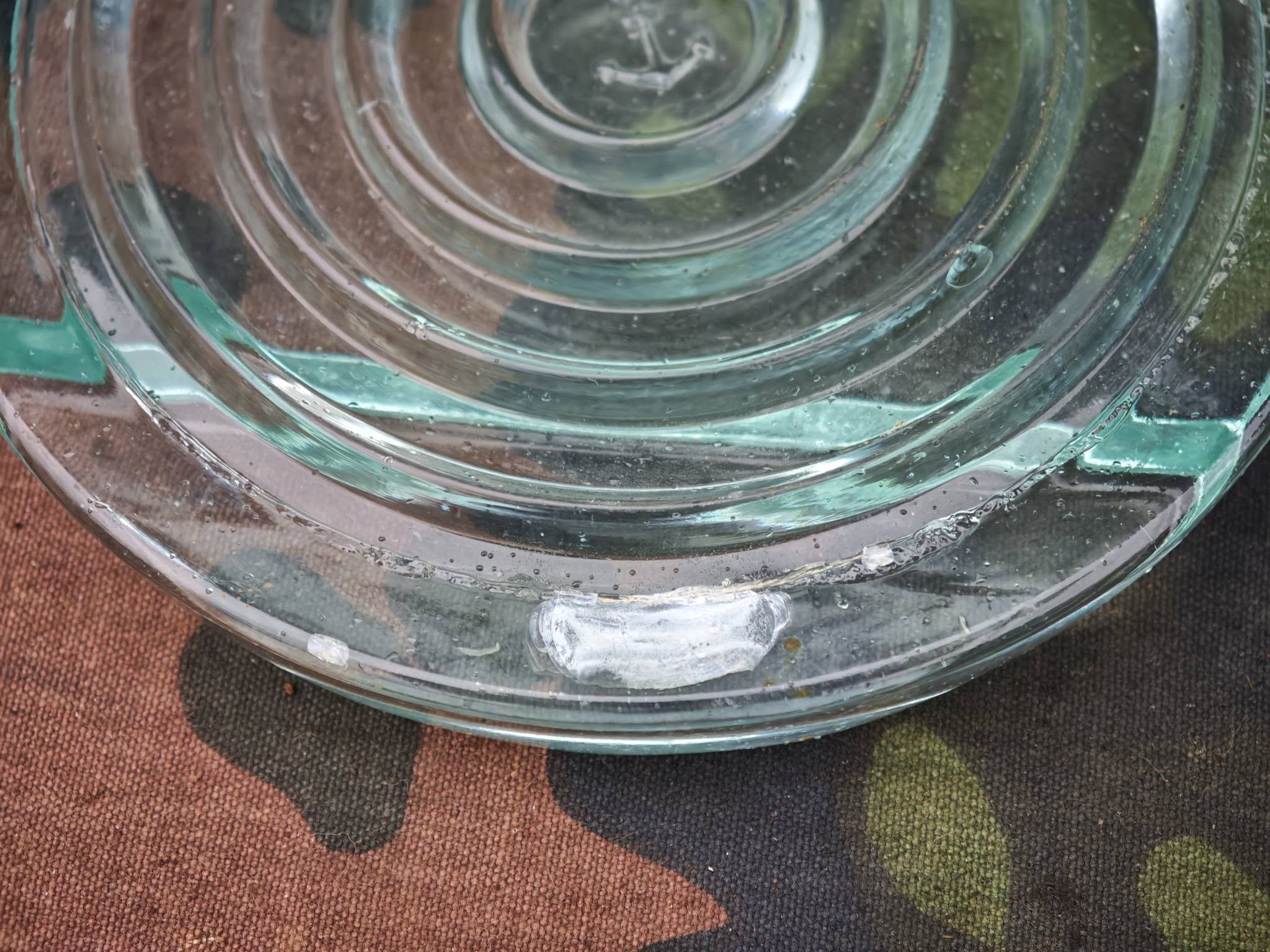 Original WWII German Glass 43 Lids