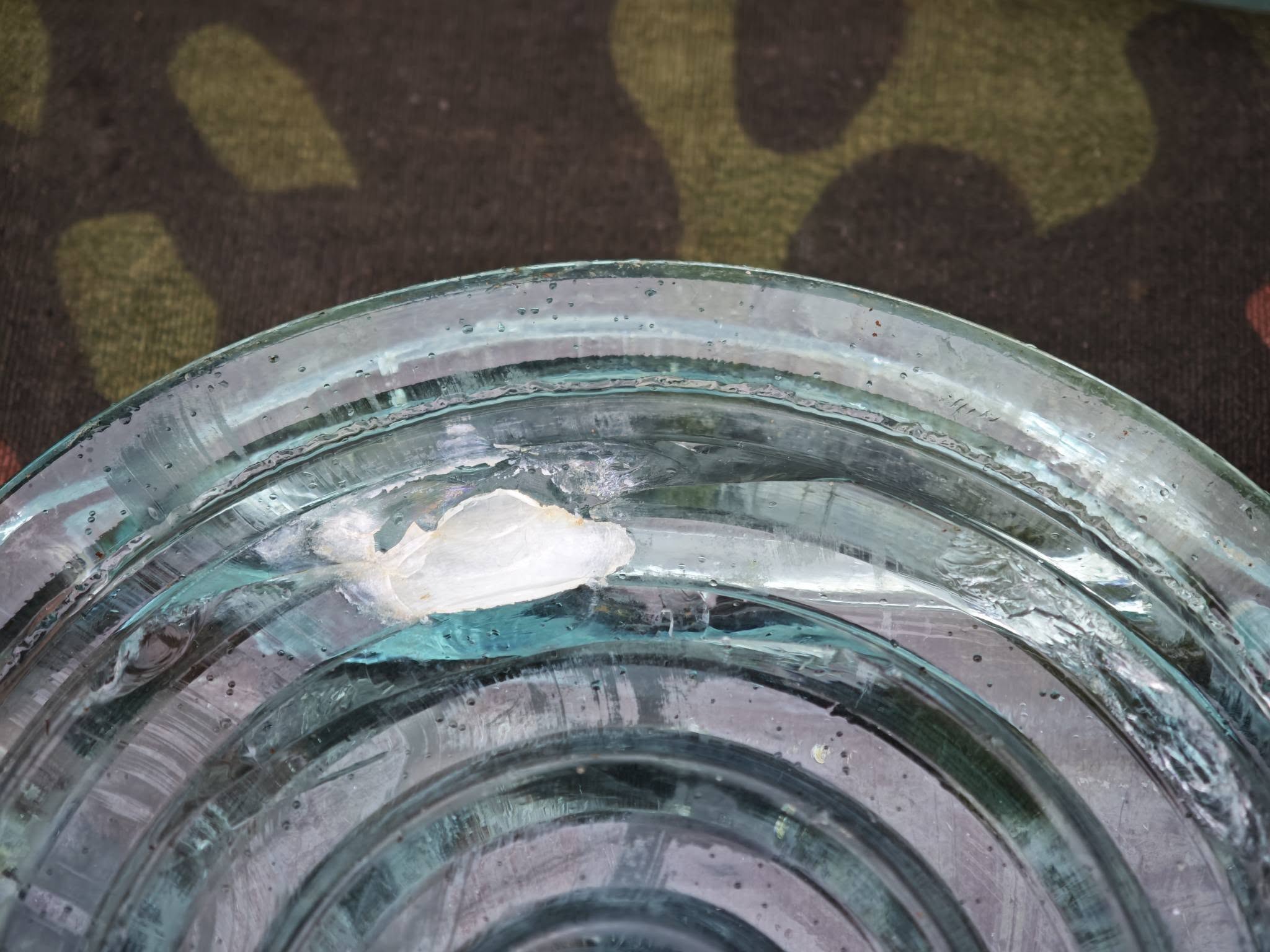 Original WWII German Glass 43 Lids