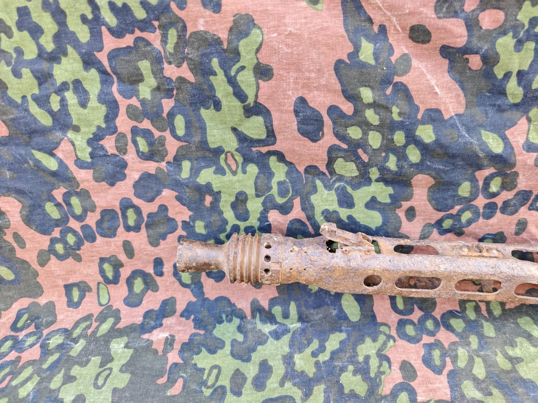 German MG42 Machine Gun Receiver – Deformed
