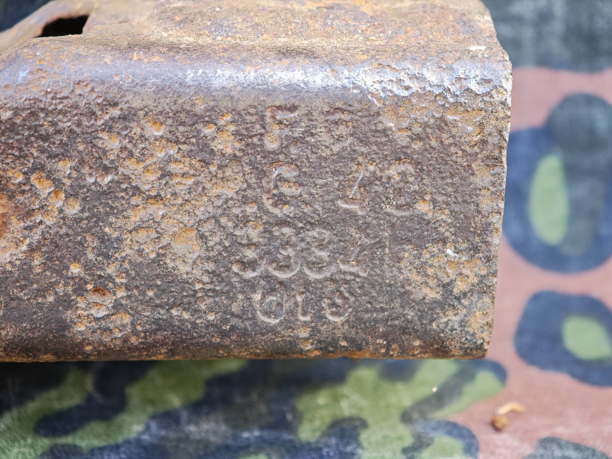 German MG42 Machine Gun Receiver – Deformed