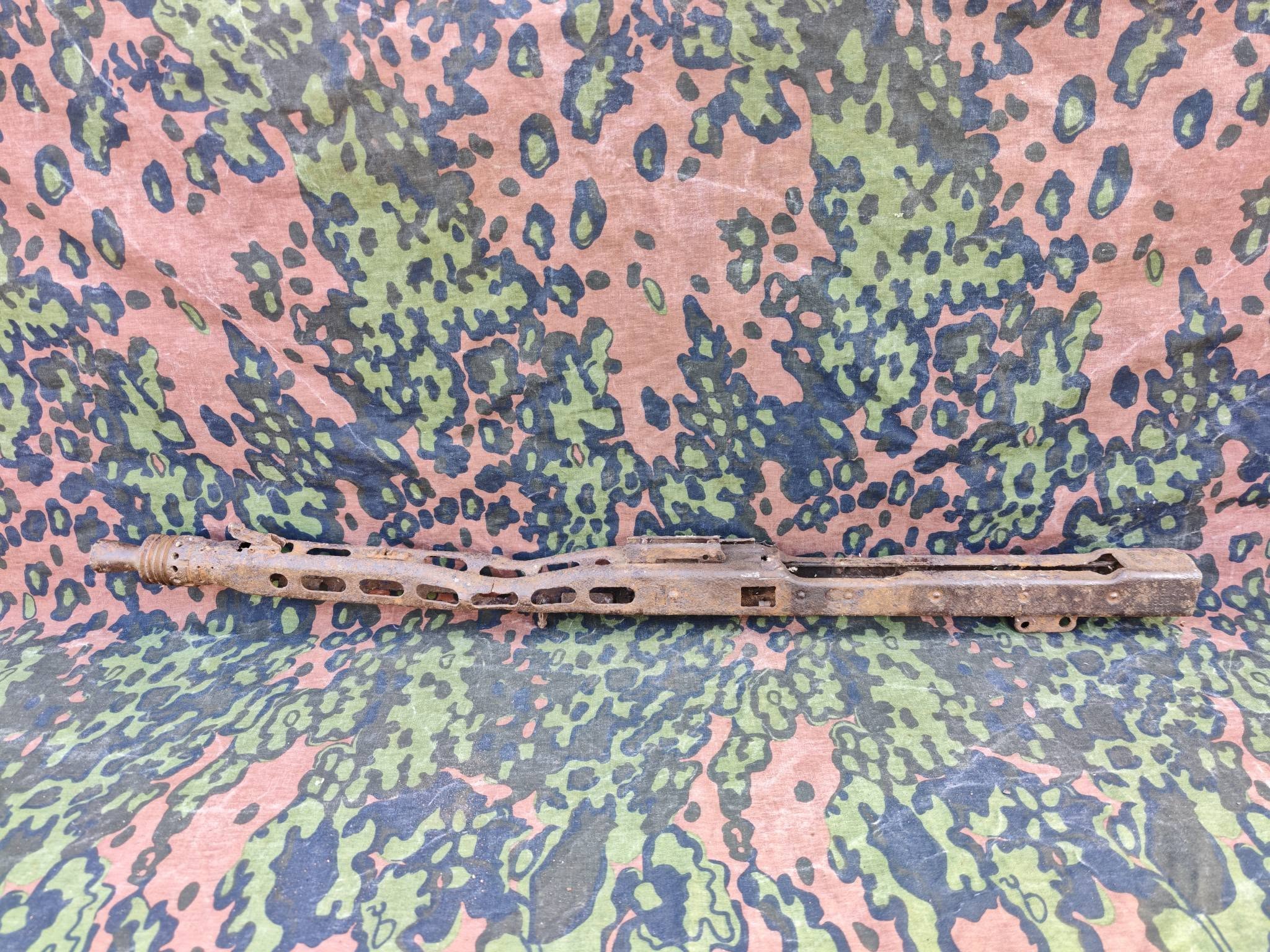 German MG42 Machine Gun Receiver – Deformed