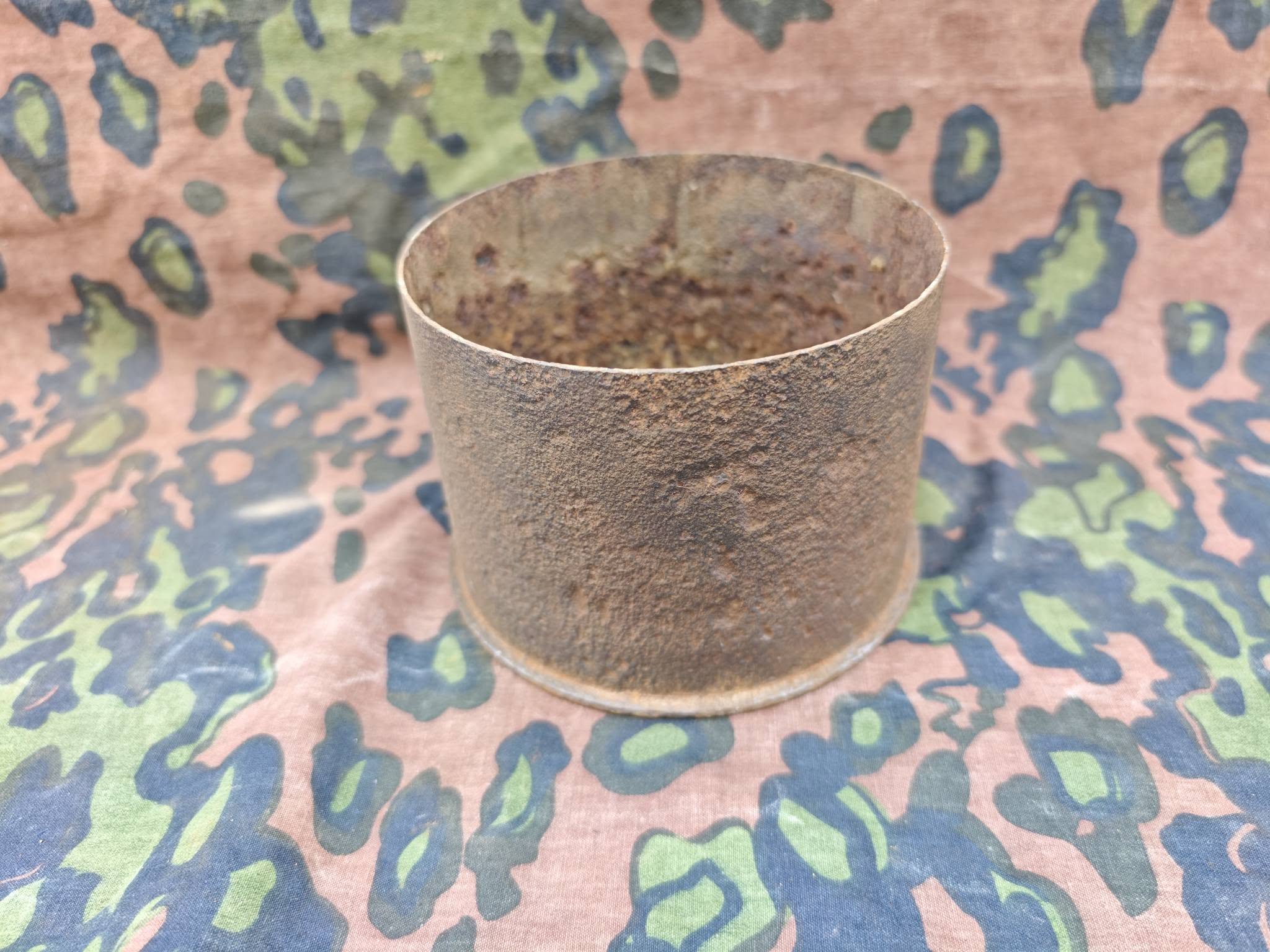 German 15 cm sIG 33 Steel Cartridge Case – Ground-Dug Relic