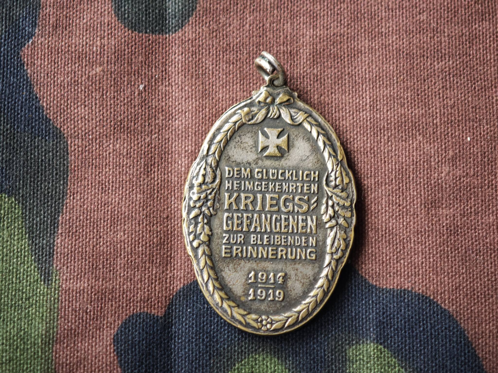 Commemorative Medal for Returned Prisoners of War 1914-1919